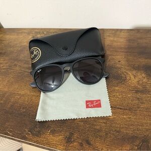 Ray-Ban Erika Black Classic Sunglasses